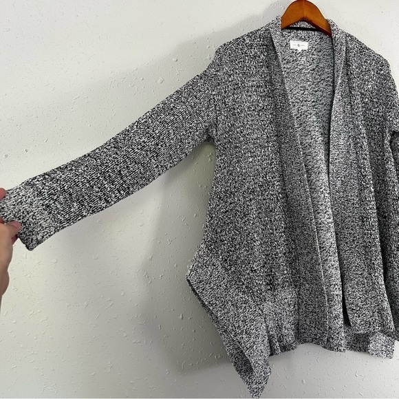 Lou & Grey LOFT Marled Grey Oversized Cardigan XS Small - Picture 3 of 8